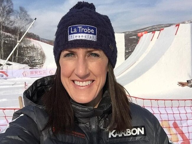 Jacqui Cooper has been part of Seven's Olympic team. Picture: Supplied/Instagram, Jacqui Cooper