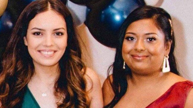 UTS education students Adeline Cabral (left) and Sonia Baroi (right) Picture: supplied