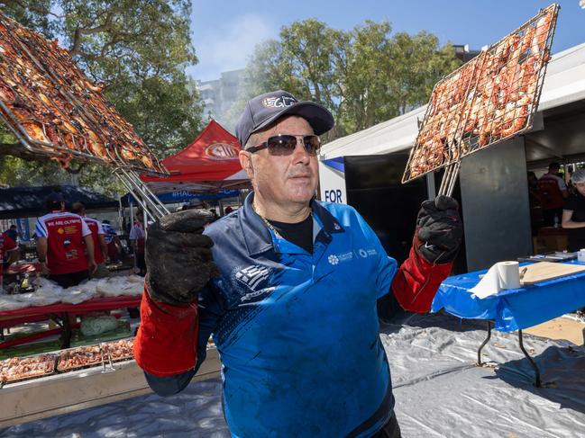 The 2025 GleNTi Festival was in full swing at the Darwin Esplanade. Picture: Pema Tamang Pakhrin