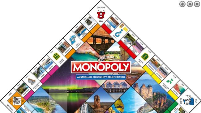 Batemans Bay has been celebrated on a newly released monopoly board. Supplied