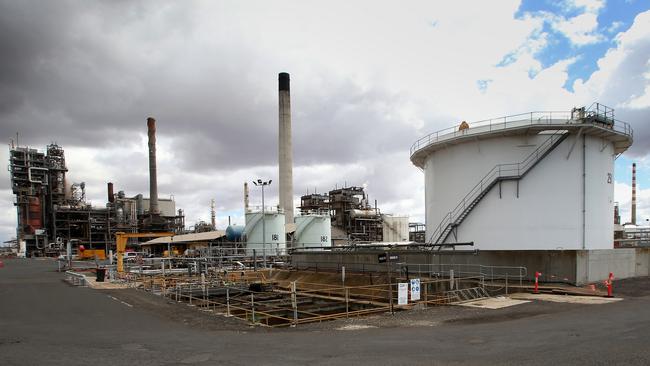 Viva Refinery, Geelong. Ms Tink’s investment portfolio includes shares in Viva Energy. Picture: Glenn Ferguson