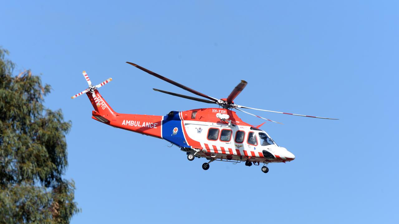 Frantic Friday crashes see man hospitalised, air ambulance dispatched