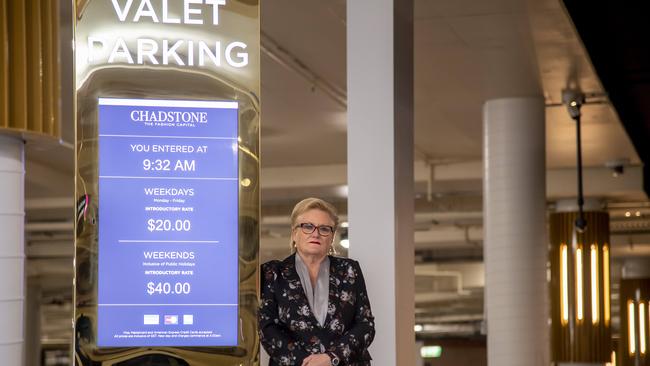 Stonnington councillor Sally Davis says Chadstone has reserved its best parking for people who can pay for it rather than those who need it. Picture: Andy Brownbill