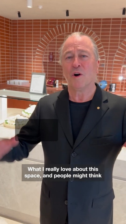 Neil Perry reveals new Qantas Business Lounge