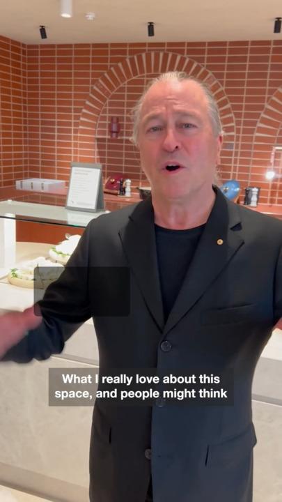Neil Perry reveals new Qantas Business Lounge