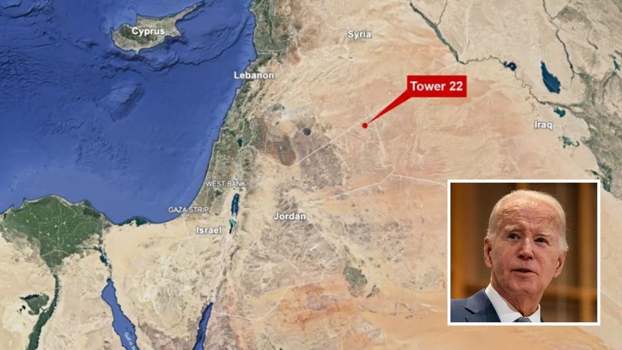 The attack took place in northeast Jordan, near the Syrian border. Google Earth