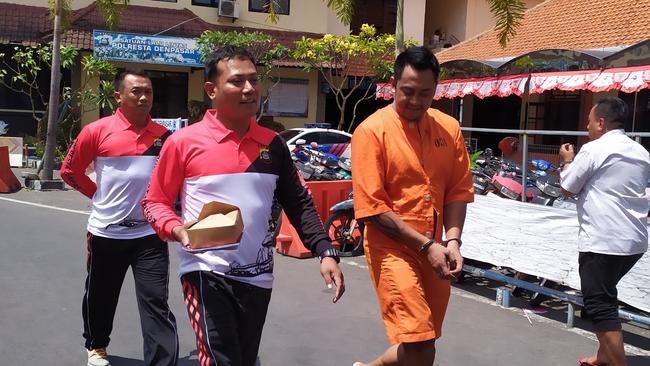 Cabantog, 35, was arrested in the resort village of Canggu after numerous homes and nightclubs were raided.