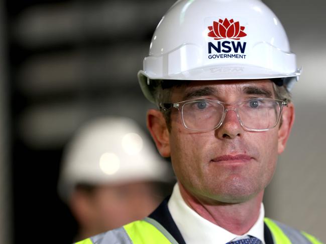 SYDNEY, AUSTRALIA - NewsWire Photos APRIL 7, 2022: NSW Premier Dominic Perrottet pictured during a visit  to the WestConnex M4-M5 Link tunnels. Picture: NCA NewsWire / Damian Shaw