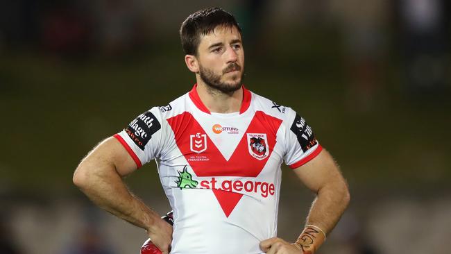 Ben Hunt averages almost 30 fewer points per game against the top teams. Picture: Brett Costello