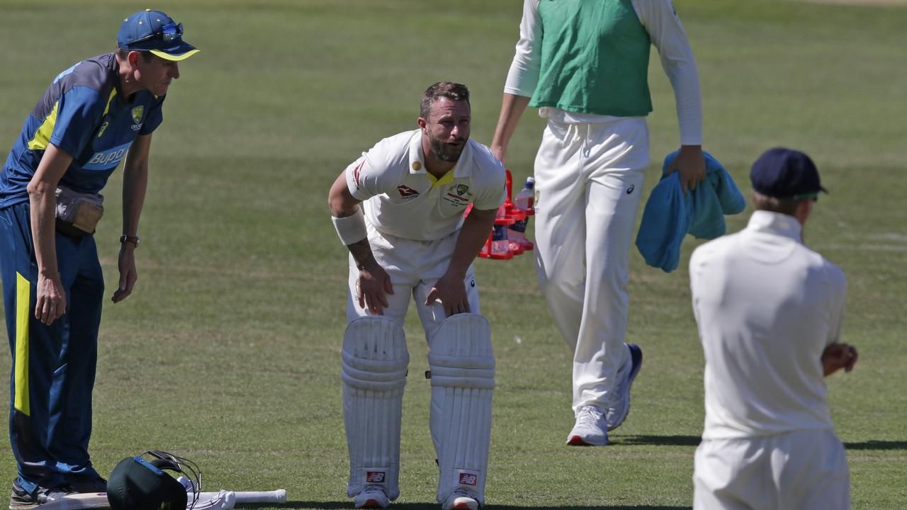 Matthew Wade has been dealt an untimely injury scare before the Ashes.