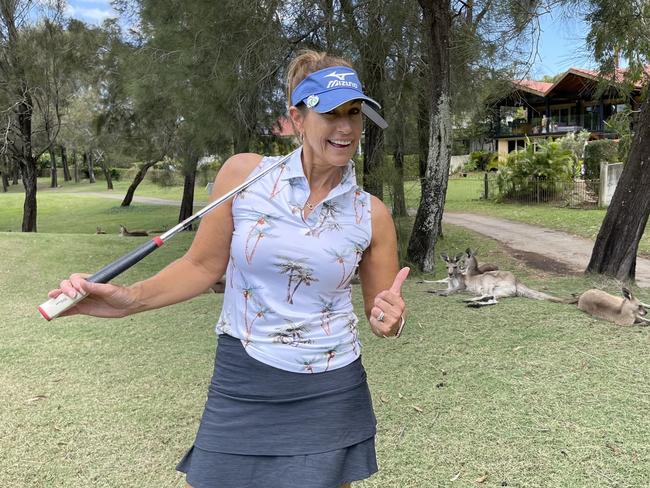 Wendy Powick only took up golf 12 months ago.