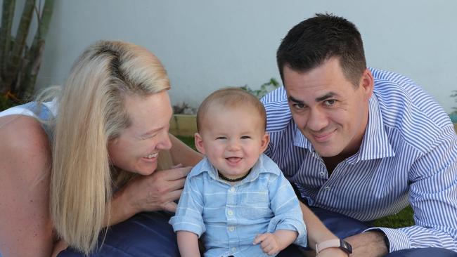 Colby Hyland is one of the entrants in the GC Bulletin's Cutest Baby Comp. Picture Glenn Hampson