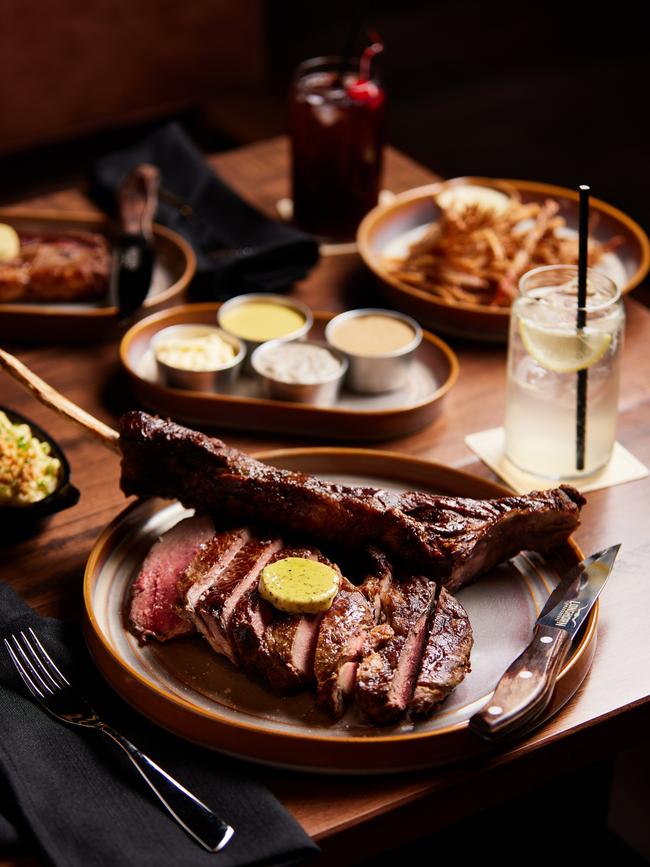 One of the larger meals on offer at Longhorn Smokehouse at Wrest Point. Picture: Supplied by Federal Group