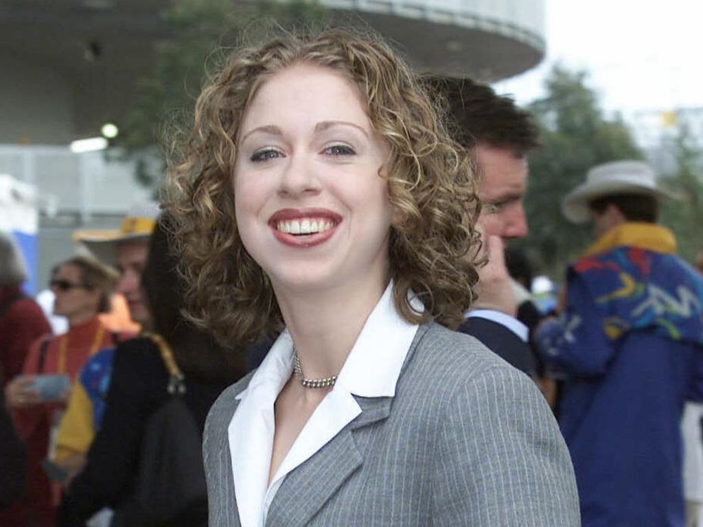 The US requested its security team be allowed to carry its own weapons to protect Chelsea Clinton, pictured at the 200o Games, but was rejected. Picture: Sarah Reed