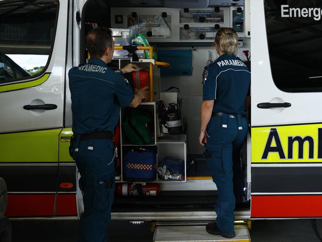General, generic file photo of Queensland Ambulance Service advanced care paramedics responding to a medical emergency in Cairns. Picture: Brendan Radke