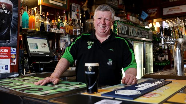 Boorowa Hotel landlord Michael Ward. Picture: Jonathan Ng