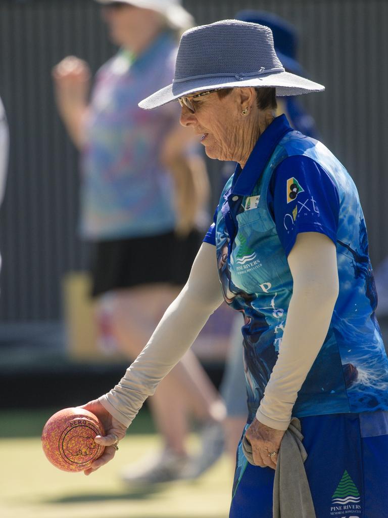 The ladies pairs lawn bowls will be played from 2pm at Broadbeach Bowls Club. Picture: Glenn Campbell