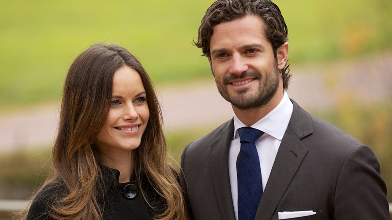 Princess Sofia of Sweden, shown here with Prince Carl Philip of Sweden, says she has found a balance after a rocky start to royal life. Picture: Ragnar Singsaas/Getty Images.