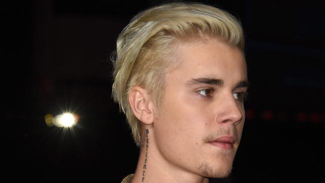 Justin Bieber to his fans: “Baby, I be movin’ on”. Picture: AFP Photo / Robyn Beck