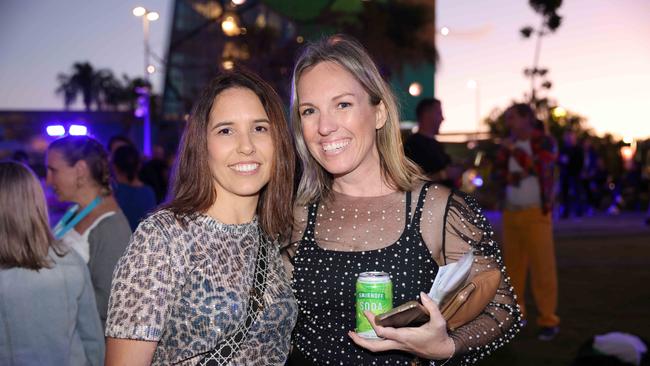 Zoe Coleman and Ashleigh Wilson at the Ministry of Sound Classical 2025 at HOTA for Gold Coast at Large. Picture, Portia Large.
