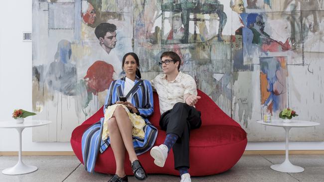 Zawe Ashton and Jake Gyllenhaal star in Velvet Buzzsaw which is released on Netflix on February 1. 