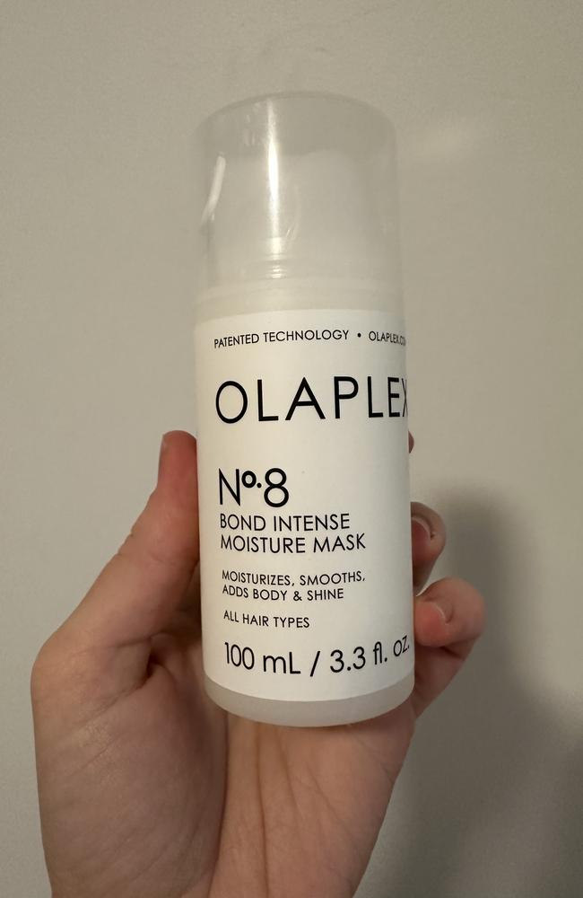 Olaplex No. 8 Bond Intense Moisture Mask. Picture: news.com.au/Philippa Tonkin.