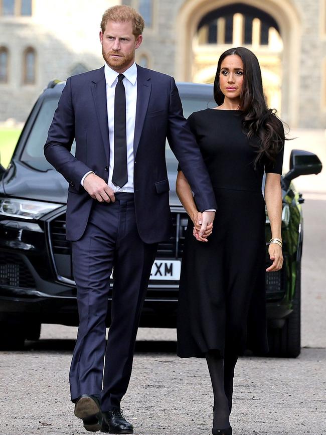 Prince Harry, Duke of Sussex, and Meghan, Duchess of Sussex. Picture: Getty Images