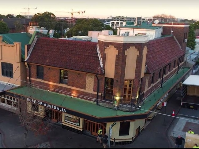 Rose of Australia Hotel in Erskineville.