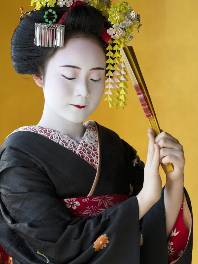 Maiko at The Gion Kagai. Picture: supplied.