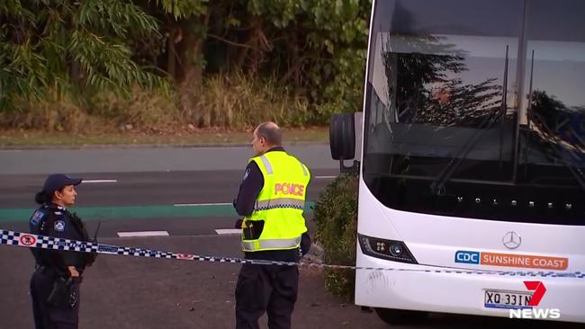 Emergency services were called to Buderim following the crash.. Picture: 7 News