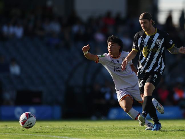 Perth was embarrassed by Macarhur on Sunday. Picture: Getty Images