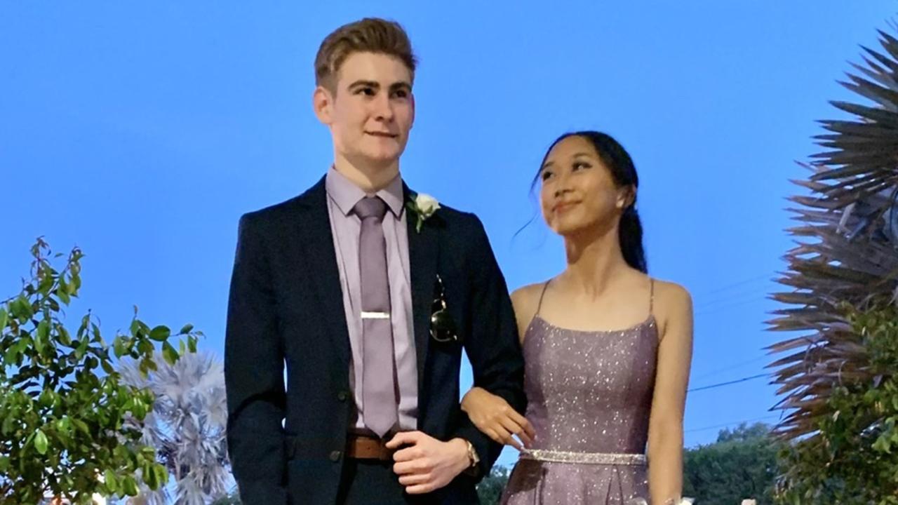 Roma State College formal. Pic: Lachlan Berlin