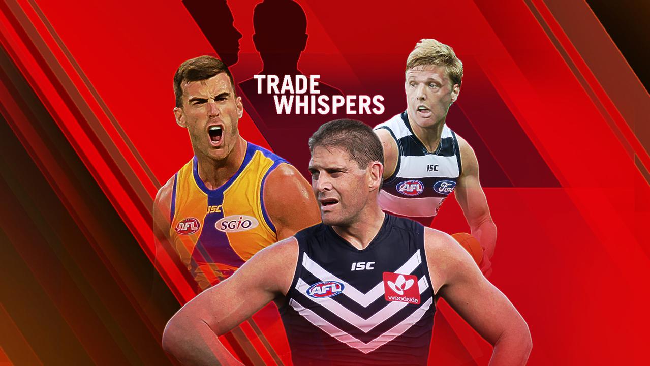 AFL trade whispers: Scott Lycett, Aaron Sandilands and George Horlin-Smith.