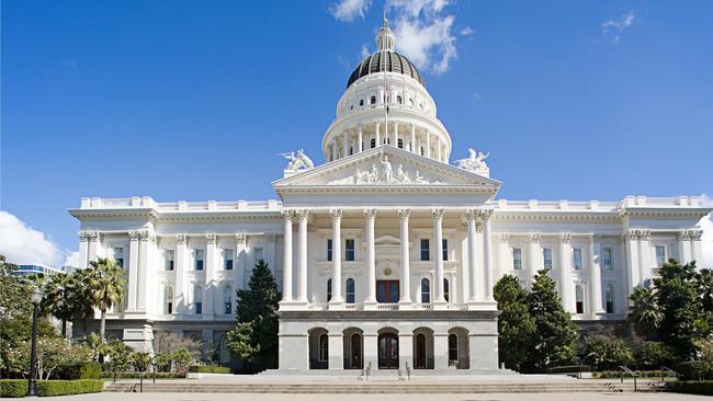 The Capitol building in Sacramento.