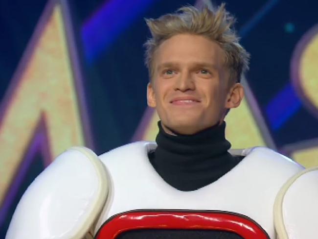 Cody Simpson is the robot.