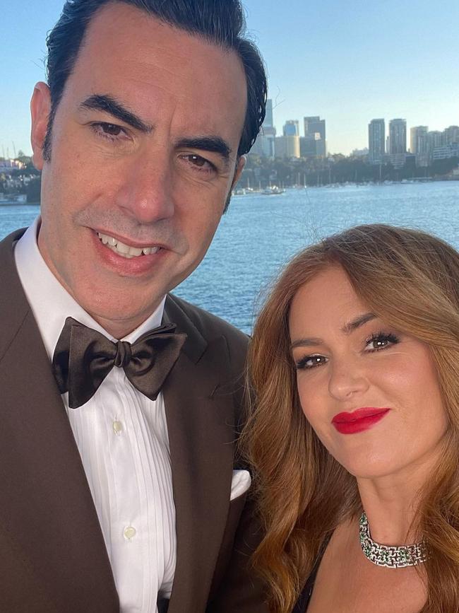 Isla Fisher and Sacha Baron Cohen attended were regulars at the Central Synagogue.