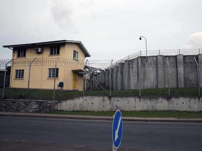 The Suva men's prison where John Nikolic has been held for the duration of his High Court trial in Suva, Fiji. Picture: Gary Ramage