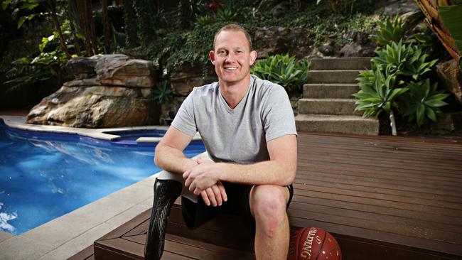 13/8/18 Troy Sachs at his home in Chatswood. Picture: Adam Yip / Manly Daily