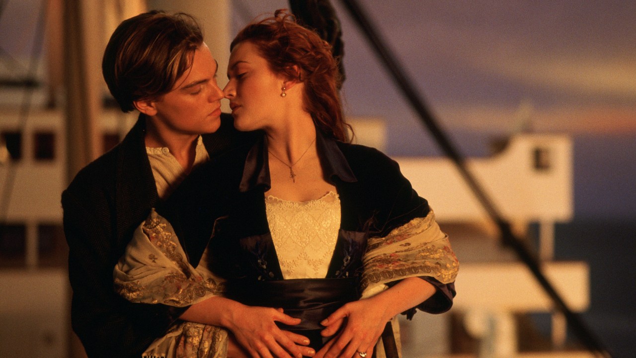 ‘Such a mess’: Kate Winslet on why kissing Leonardo DiCaprio in Titanic was a ‘nightmare’