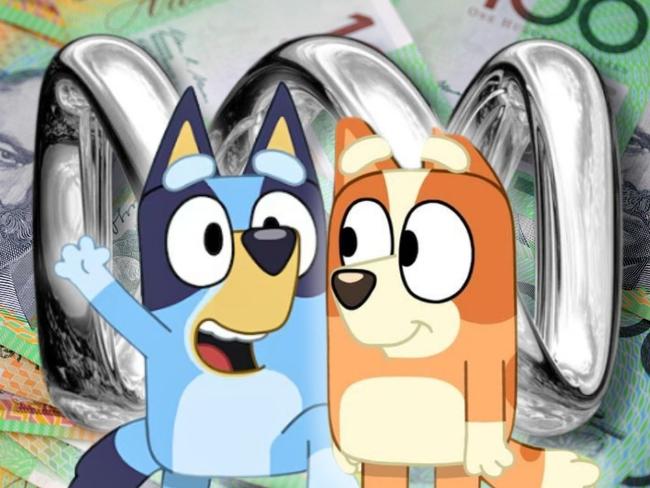 web art for ABC Bluey story