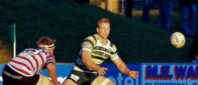 Backrower Boyd Killingworth has been a big addition to the Warringah Rats side.