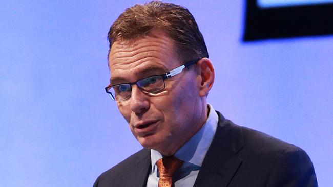 Even BHP Billiton’s ‘true (global warming) believer’ chief executive Andrew Mackenzie won’t trust its huge Olympic Dam to that (utterly unreliable, and expensive) electricity future. Picture: Claudia Baxter