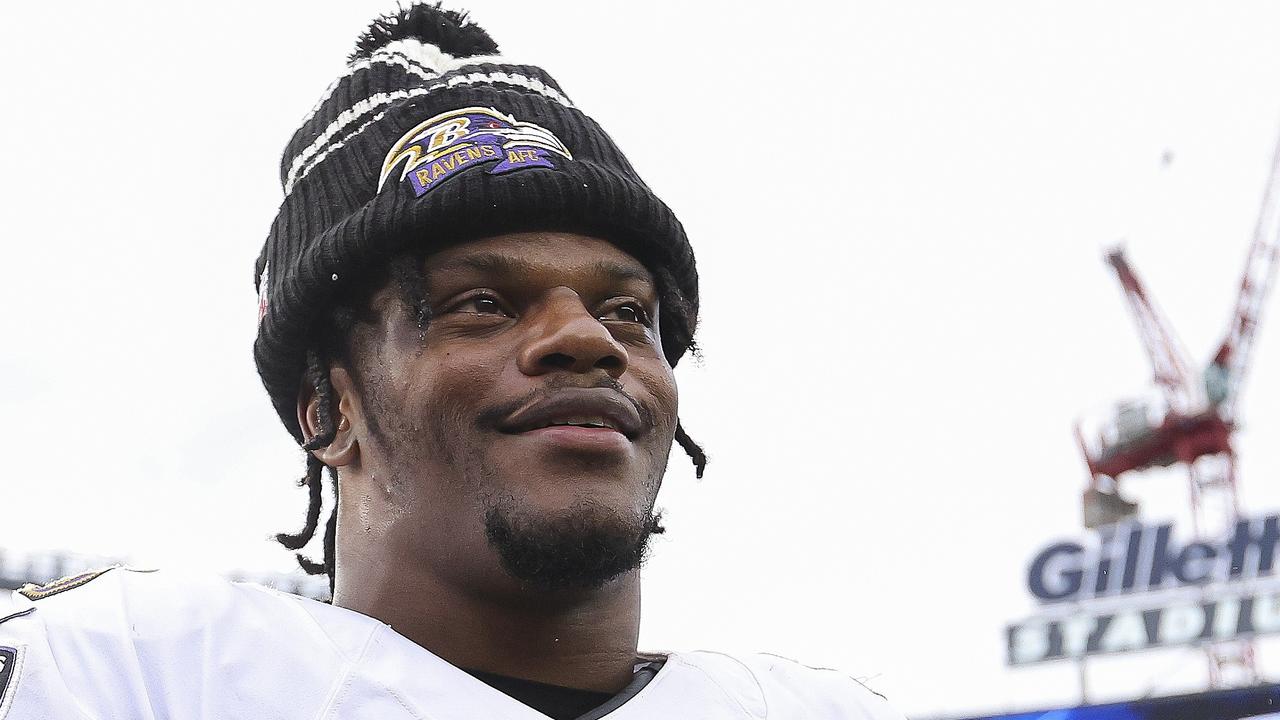 Baltimore Ravens QB Lamar Jackson has been linked with a shock move to the New England Patriots. Maddie Meyer/Getty Images/AFP