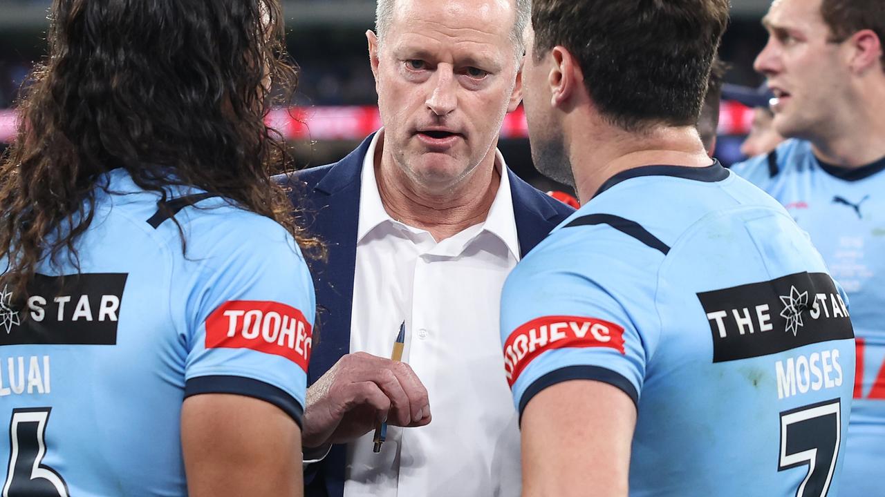 The Blues can win in Queensland, coach Michael Maguire says. Picture: Cameron Spencer/Getty Images