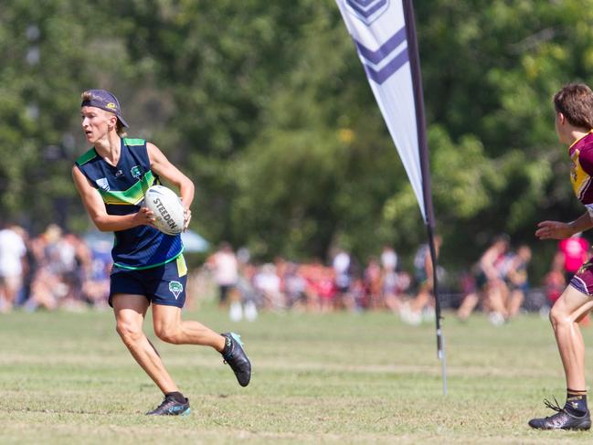 Ethan Semple of Wagga Vipers Touch Football for the Junior State Cup. Photo: Kevin Salmon Active Photography