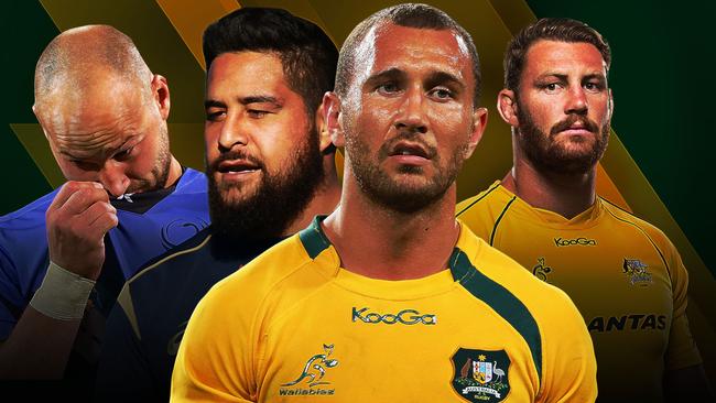 Wallabies coach Michael Cheika has dropped Quade Cooper from his training squad.