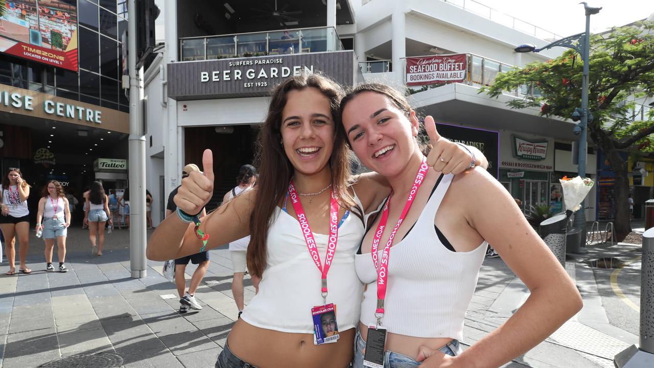 24 Photos Day Three Of Schoolies In Surfers Paradise Gold Coast Bulletin 