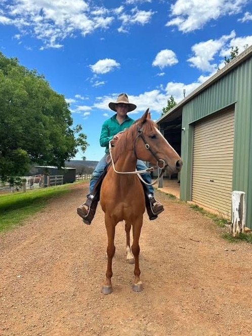 Damien Cooley at his Southern Highlands farm. His explanation for his controversial social media post last April that “I hunt for the table and have so much respect for these animals” didn’t help.