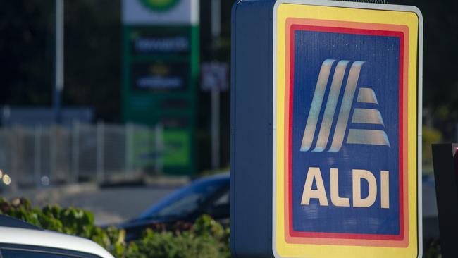 Customers voted Aldi as the best in the country. Picture: NewsWire / Glenn Campbell