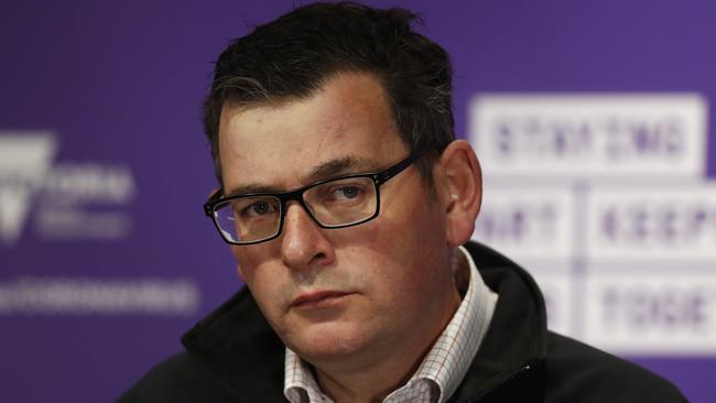 Daniel Andrews’ government fought the release of the QDOS briefings for two years but handed over almost 200 pages to The Australian just weeks before an appeal was due in the Victorian Civil and Administrative Tribunal. Picture: Daniel Pockett